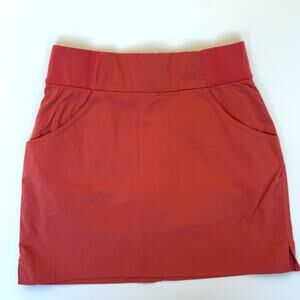 Columbia Skort Womens XS Red Athletic Hiking Golf Tennis Skirt Built In Shorts